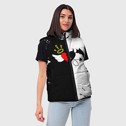 Женский жилет Добро и зло, Payton Moormeier, цвет: 3D-черный — фото 2