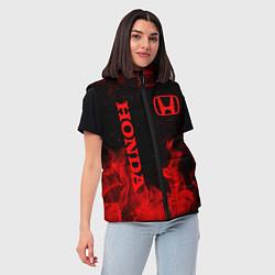 Женский жилет HONDA, цвет: 3D-красный — фото 2