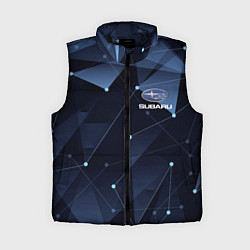 Женский жилет SUBARU, цвет: 3D-черный