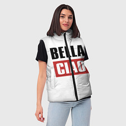 Женский жилет Bella Ciao, цвет: 3D-светло-серый — фото 2