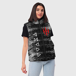 Женский жилет THE WITCHER, цвет: 3D-красный — фото 2