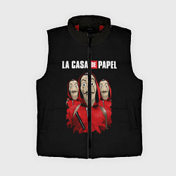 Женский жилет БУМАЖНЫЙ ДОМ, цвет: 3D-красный