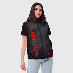 Женский жилет Helltaker Logo Z, цвет: 3D-красный — фото 2