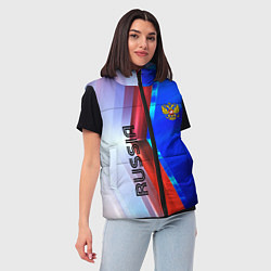 Женский жилет RUSSIA SPORT, цвет: 3D-красный — фото 2