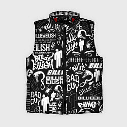 Женский жилет BILLIE EILISH БИЛЛИ АЙЛИШ, цвет: 3D-красный