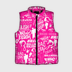 Женский жилет BILLIE EILISH БИЛЛИ АЙЛИШ, цвет: 3D-черный