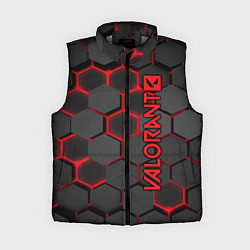 Женский жилет Valorant, цвет: 3D-светло-серый