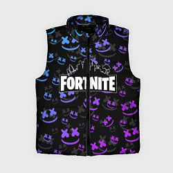 Женский жилет FORTNITE MARSHMELLO, цвет: 3D-черный