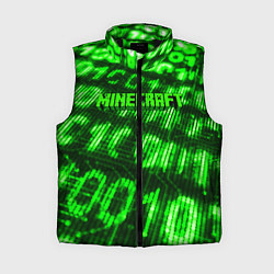 Женский жилет MINECRAFT, цвет: 3D-черный