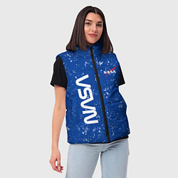 Женский жилет NASA НАСА, цвет: 3D-красный — фото 2