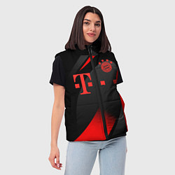 Женский жилет FC Bayern Munchen, цвет: 3D-красный — фото 2