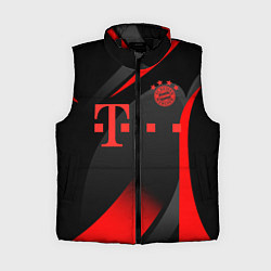 Женский жилет FC Bayern Munchen, цвет: 3D-черный