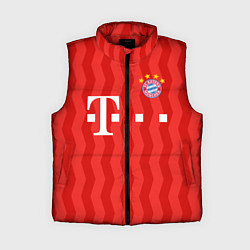 Женский жилет FC Bayern Munchen униформа, цвет: 3D-красный
