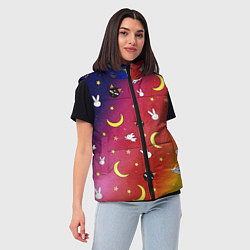 Женский жилет SAILOR MOON, цвет: 3D-красный — фото 2