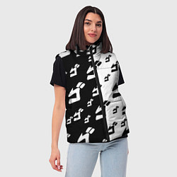 Женский жилет JoJo Bizarre Adventure, цвет: 3D-черный — фото 2