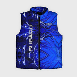 Женский жилет Subaru, цвет: 3D-черный