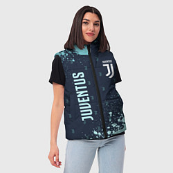 Женский жилет JUVENTUS ЮВЕНТУС, цвет: 3D-красный — фото 2