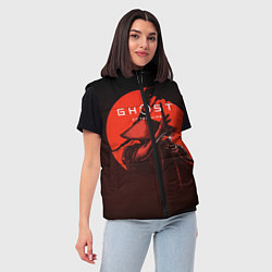 Женский жилет Ghost of Tsushima, цвет: 3D-черный — фото 2