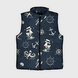 Женский жилет Nautical art, цвет: 3D-черный