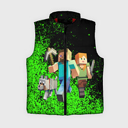 Женский жилет Minecraft, цвет: 3D-красный