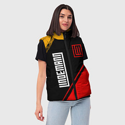 Женский жилет LINDEMANN ЛИНДЕМАНН, цвет: 3D-красный — фото 2