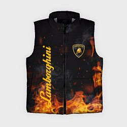 Женский жилет LAMBORGHINI, цвет: 3D-светло-серый