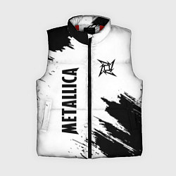 Женский жилет METALLICA МЕТАЛЛИКА, цвет: 3D-красный