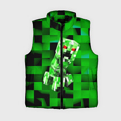 Женский жилет Minecraft creeper
