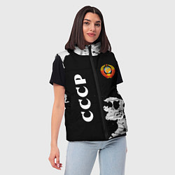 Женский жилет СССР USSR, цвет: 3D-светло-серый — фото 2