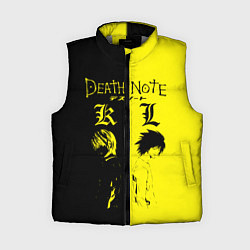 Женский жилет Death Note, цвет: 3D-светло-серый