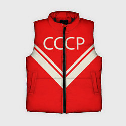 Женский жилет СССР хоккейная форма