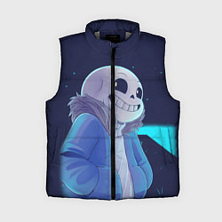 Женский жилет UNDERTALE, цвет: 3D-светло-серый