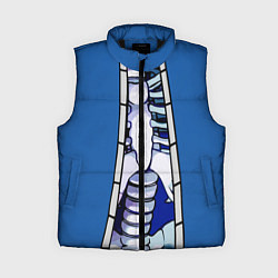 Женский жилет КУРТКА САНСА SANS, цвет: 3D-черный