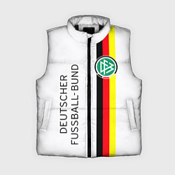Женский жилет СБОРНАЯ ГЕРМАНИЯ, цвет: 3D-черный