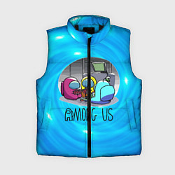Женский жилет Among Us карты