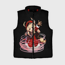Женский жилет Genshin Impact Klee, цвет: 3D-красный