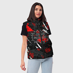 Женский жилет Watch Dogs: Legion, цвет: 3D-черный — фото 2