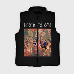 Женский жилет BRING ME THE HORIZON, цвет: 3D-черный