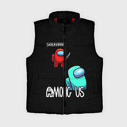 Женский жилет AMONG US, цвет: 3D-красный
