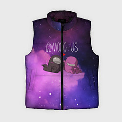Женский жилет Among Us Love Z, цвет: 3D-черный