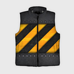 Женский жилет Металлическая преграда, цвет: 3D-светло-серый