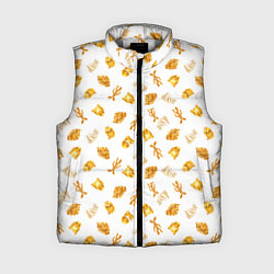 Женский жилет Baked Goods Kowalski Pattern, цвет: 3D-светло-серый