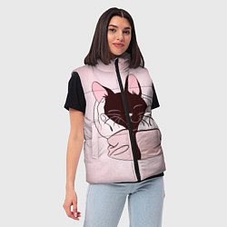 Женский жилет Любовь, цвет: 3D-красный — фото 2