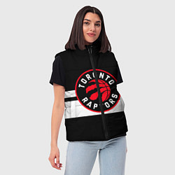 Женский жилет TORONTO RAPTORS, цвет: 3D-черный — фото 2