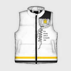 Женский жилет Внутри тебя целый мир, цвет: 3D-черный