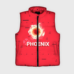 Женский жилет Phoenix, цвет: 3D-красный