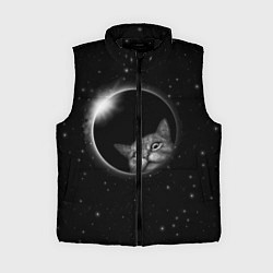 Женский жилет Кот в Космосе