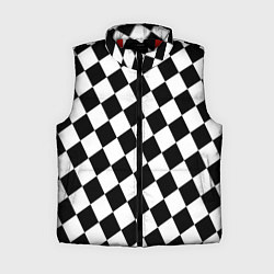 Женский жилет Клетки