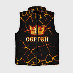 Женский жилет Сергей, цвет: 3D-светло-серый