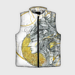Женский жилет Мечты города, цвет: 3D-светло-серый